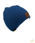Preview: Hipster Beanie in der Farbe Dunkelblau mit Label "Kleiner Prinz''