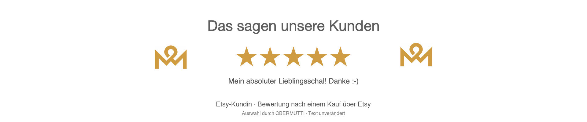 Etsy-Kundenstimme: Mein absoluter Lieblingsschal.